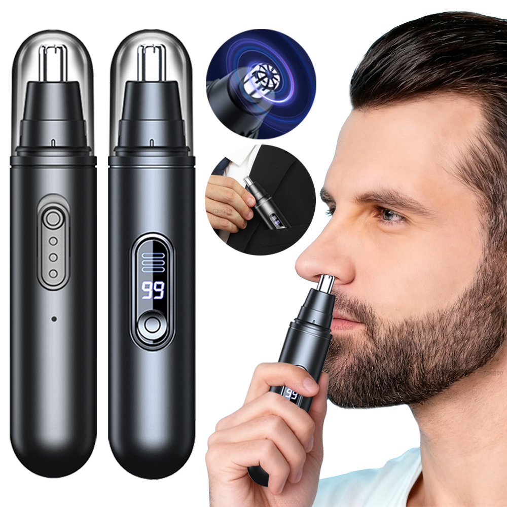 Men'S Grooming Salon - Electric Nose Hair Trimmer for Men