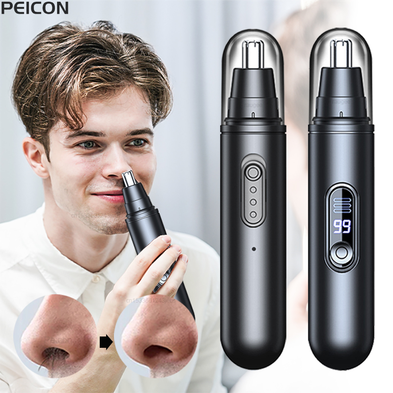 Men'S Grooming Salon - Nose Hair Trimmer for Men Electric