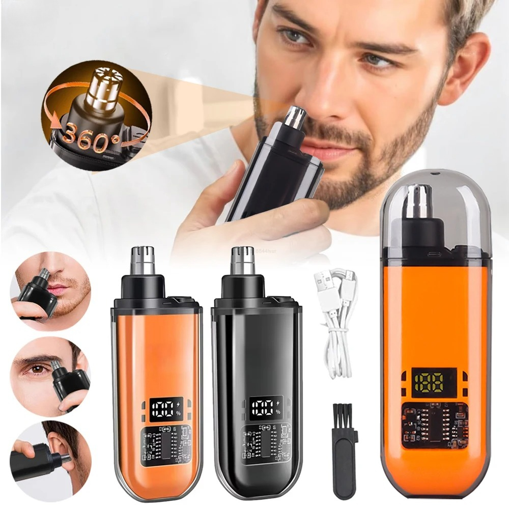 Men'S Grooming Salon - Electric Nose Hair Trimmer Clipper Mini