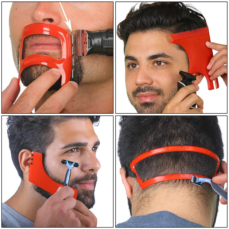 2/4Pcs Men's Beard Combs Hair  - Men'S Grooming Salon 리뷰 및 가격