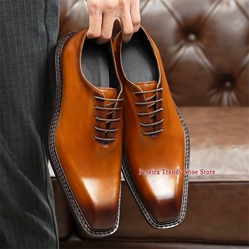 Men's Business Dress Shoes Squ - Men'S Grooming Oxford 리뷰 및 가격
