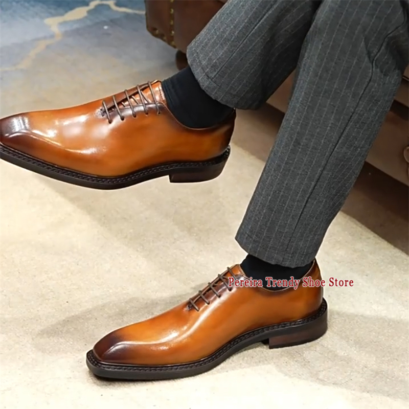 Men's Business Dress Shoes Squ - Men'S Grooming Oxford 리뷰 및 가격