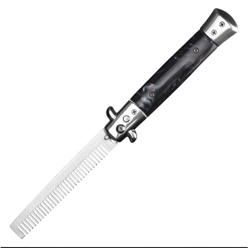Folding Spring Hair Comb with  - Men'S Grooming Hairstyles 리뷰 및 가격