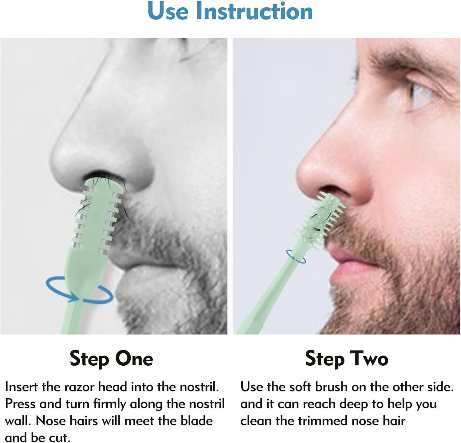 5/20/50Pcs 2-in-1 Nasal Cutter - Men'S Grooming Salon 리뷰 및 가격