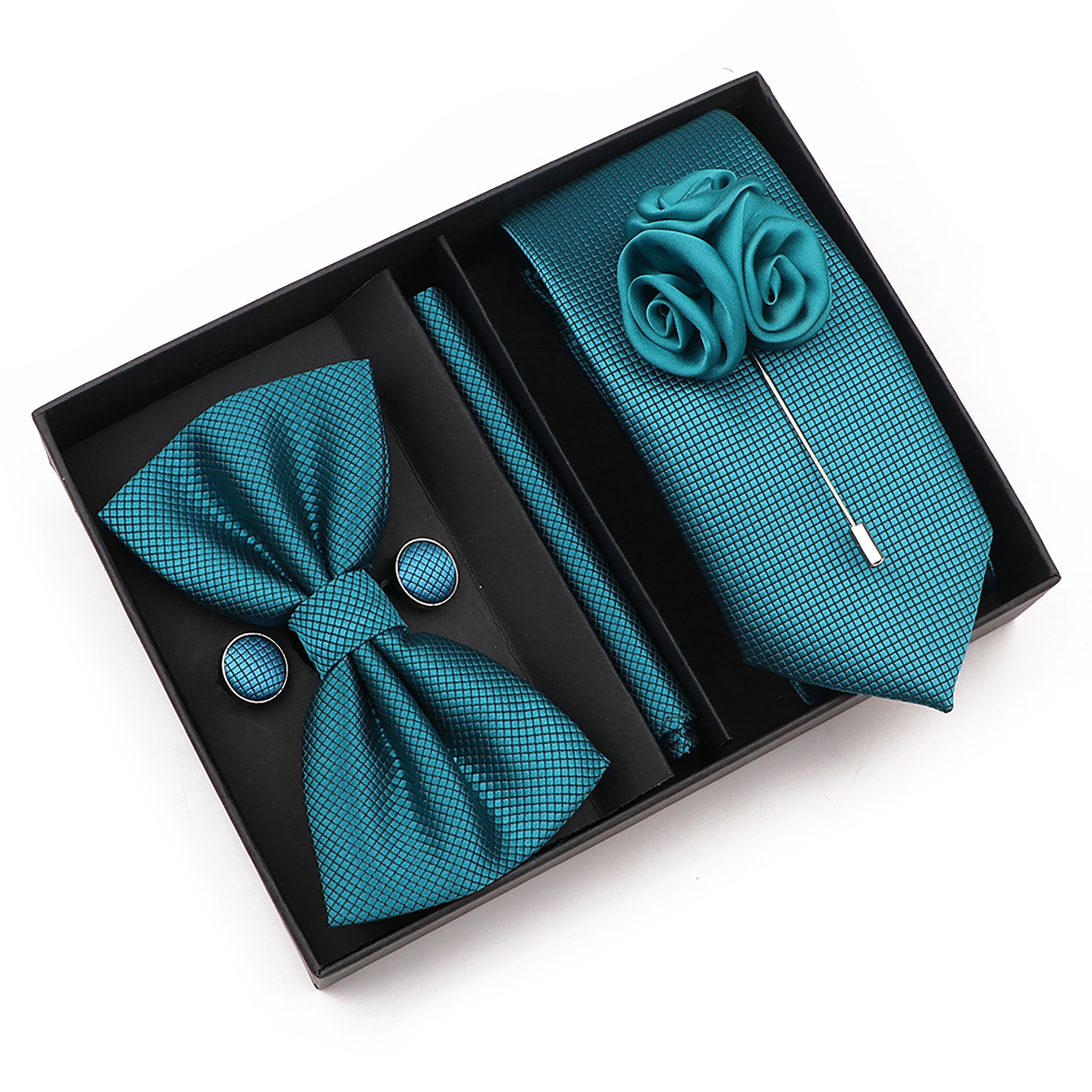 New Style Tie Set Solid Color  - Men'S Grooming Set Gift 리뷰 및 가격