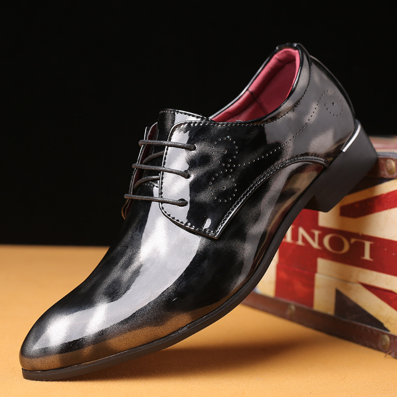 Wine Red Patent Leather Pointe - Men'S Grooming Oxford 리뷰 및 가격