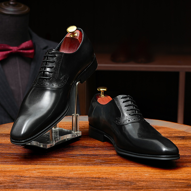 Pointed Toe Oxford Shoes Briti - Men'S Grooming Oxford 리뷰 및 가격