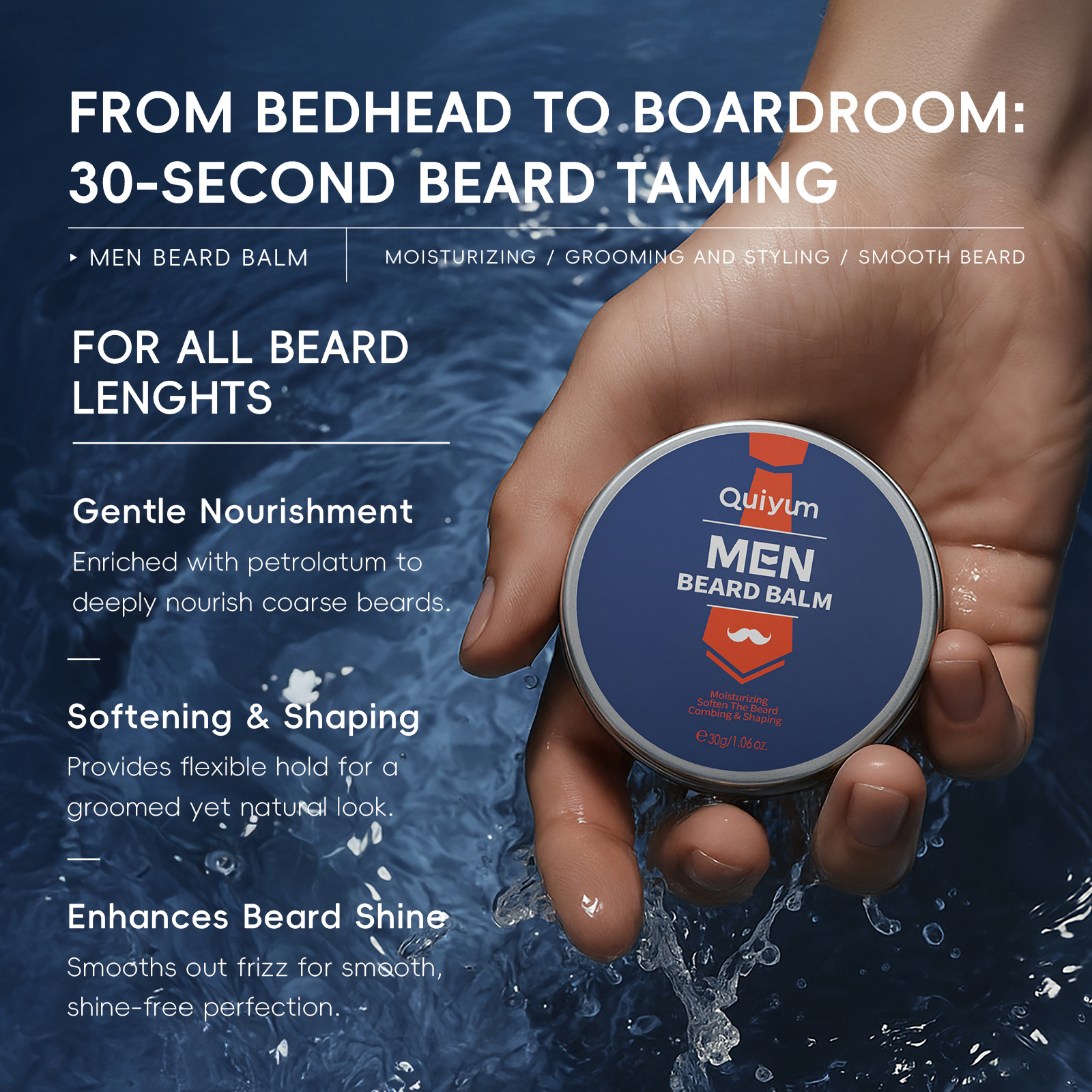 QUIYUM 4Pcs Men Beard & Facial - Men'S Grooming Essentials 리뷰 및 가격