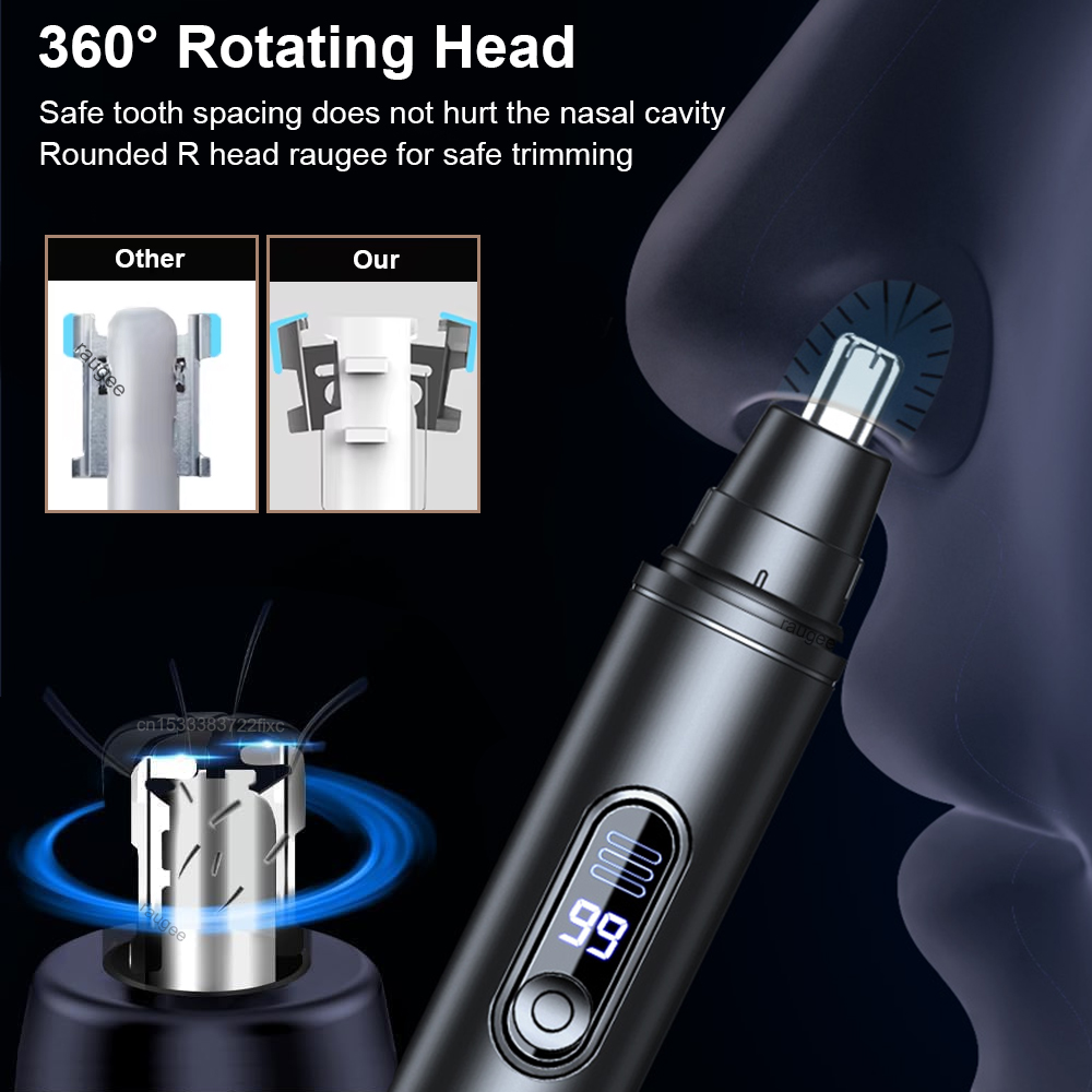 Mini Nose Hair Trimmer Recharg - Men'S Grooming Salon 리뷰 및 가격