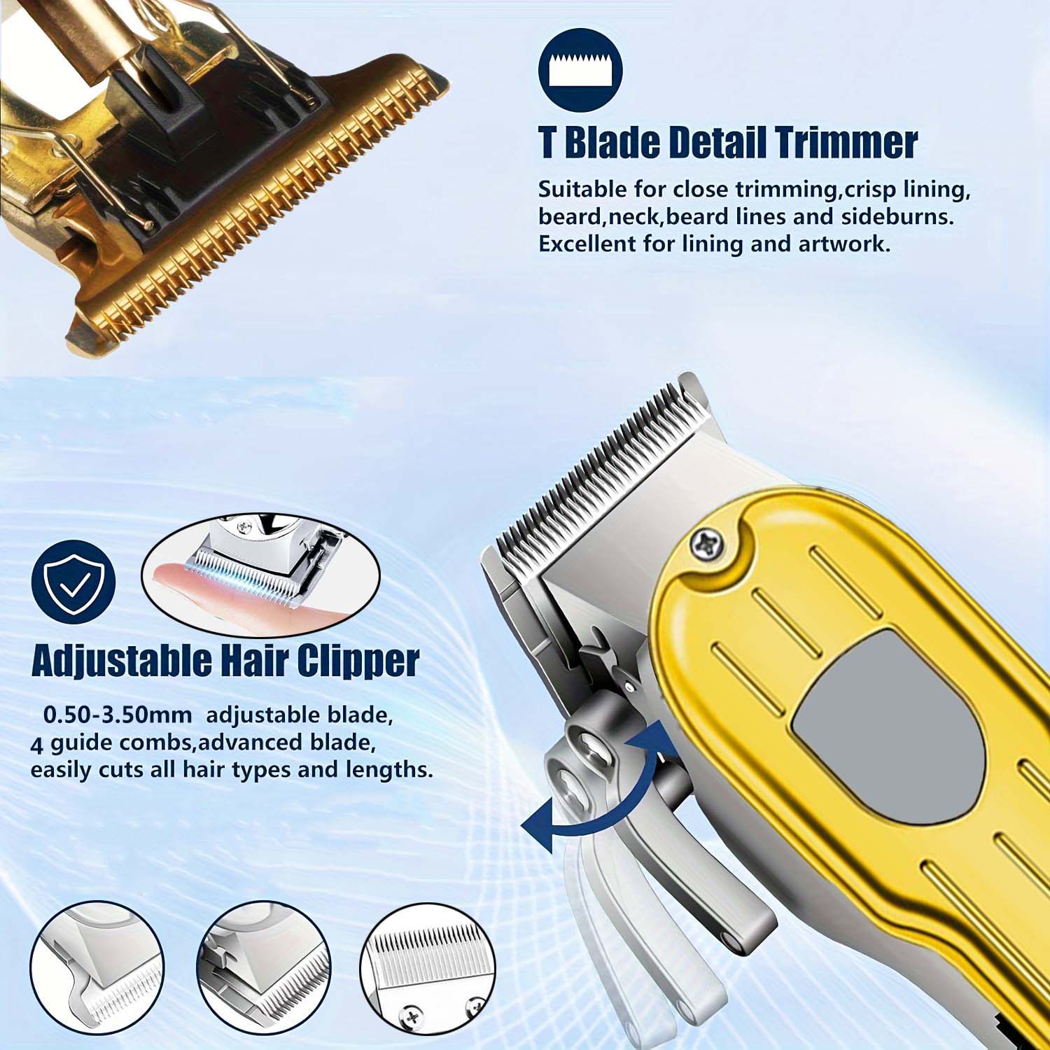 2 in 1 Electric Hair Clipper & - Men'S Grooming Essentials 리뷰 및 가격