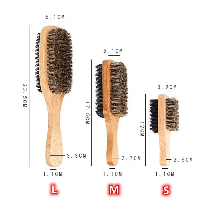Beard Brush with Natural Woode - Men'S Grooming Essentials 리뷰 및 가격