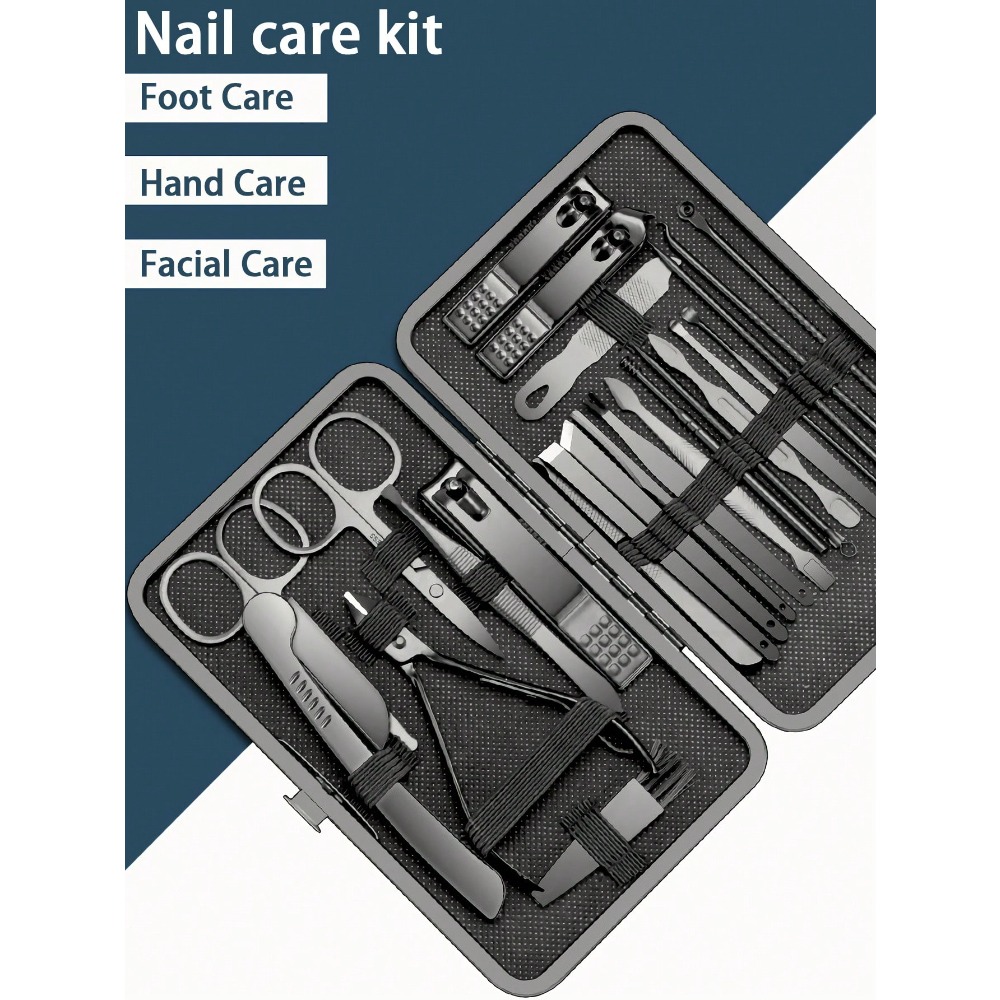 Manicure Set, Stainless Steel  - Men'S Grooming Set Gift 리뷰 및 가격