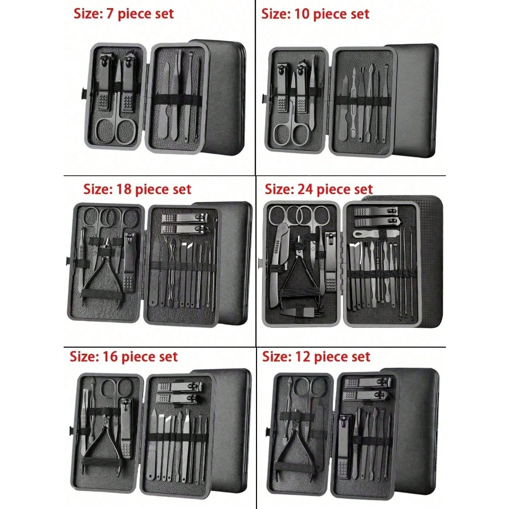 Manicure Set, Stainless Steel  - Men'S Grooming Set Gift 리뷰 및 가격