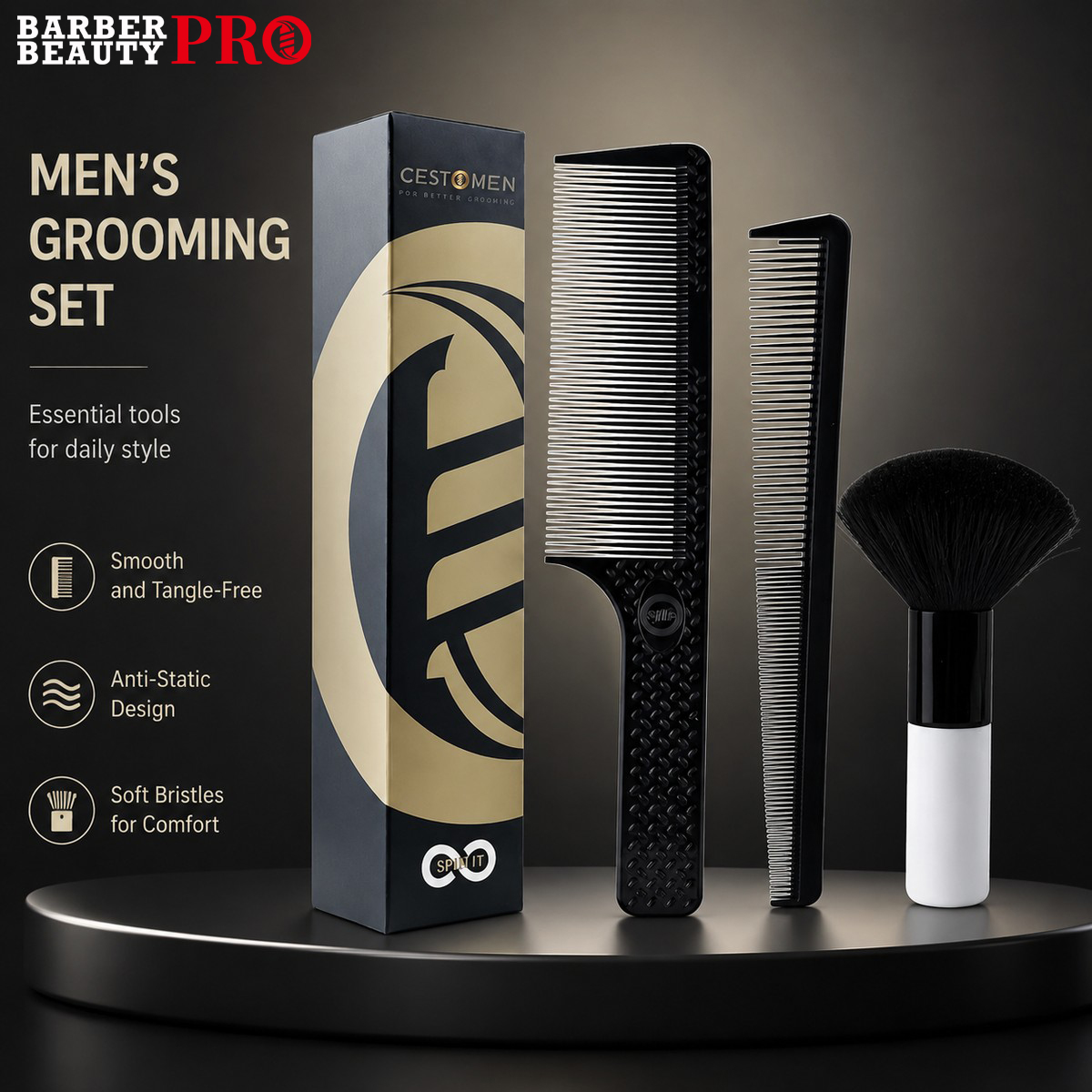 3Pcs Professional Hair Cutting - Men'S Grooming Hairstyles 리뷰 및 가격