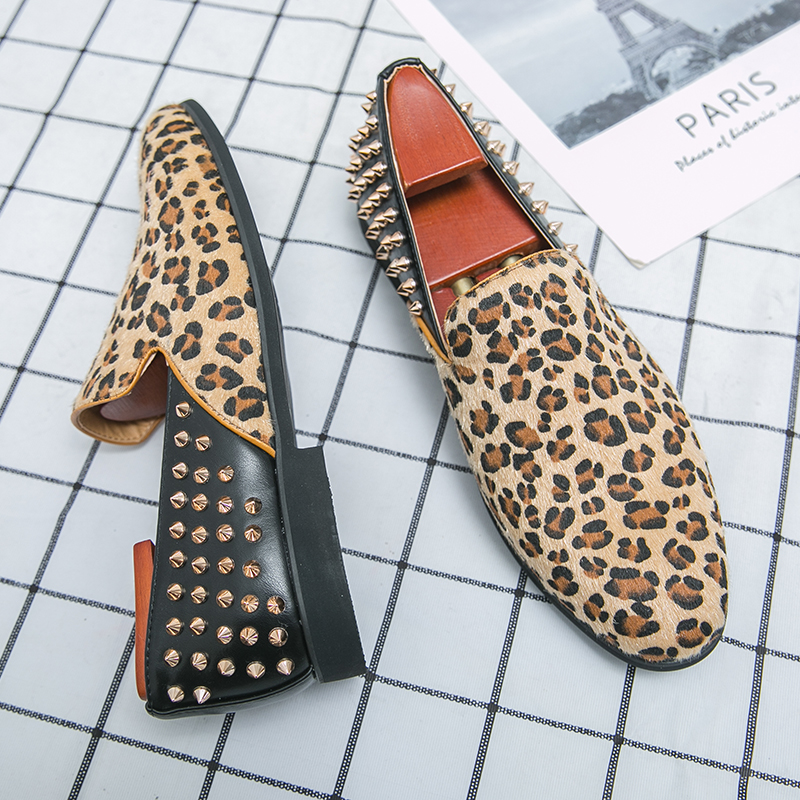 New Men Dress Shoes Leopard Le - Men'S Grooming Oxford 리뷰 및 가격