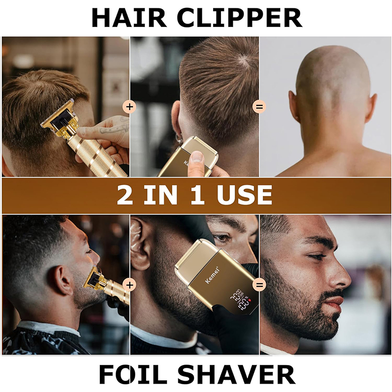 Kemei KM-TX10 T9 Hair Trimmer  - Men'S Grooming Essentials 리뷰 및 가격