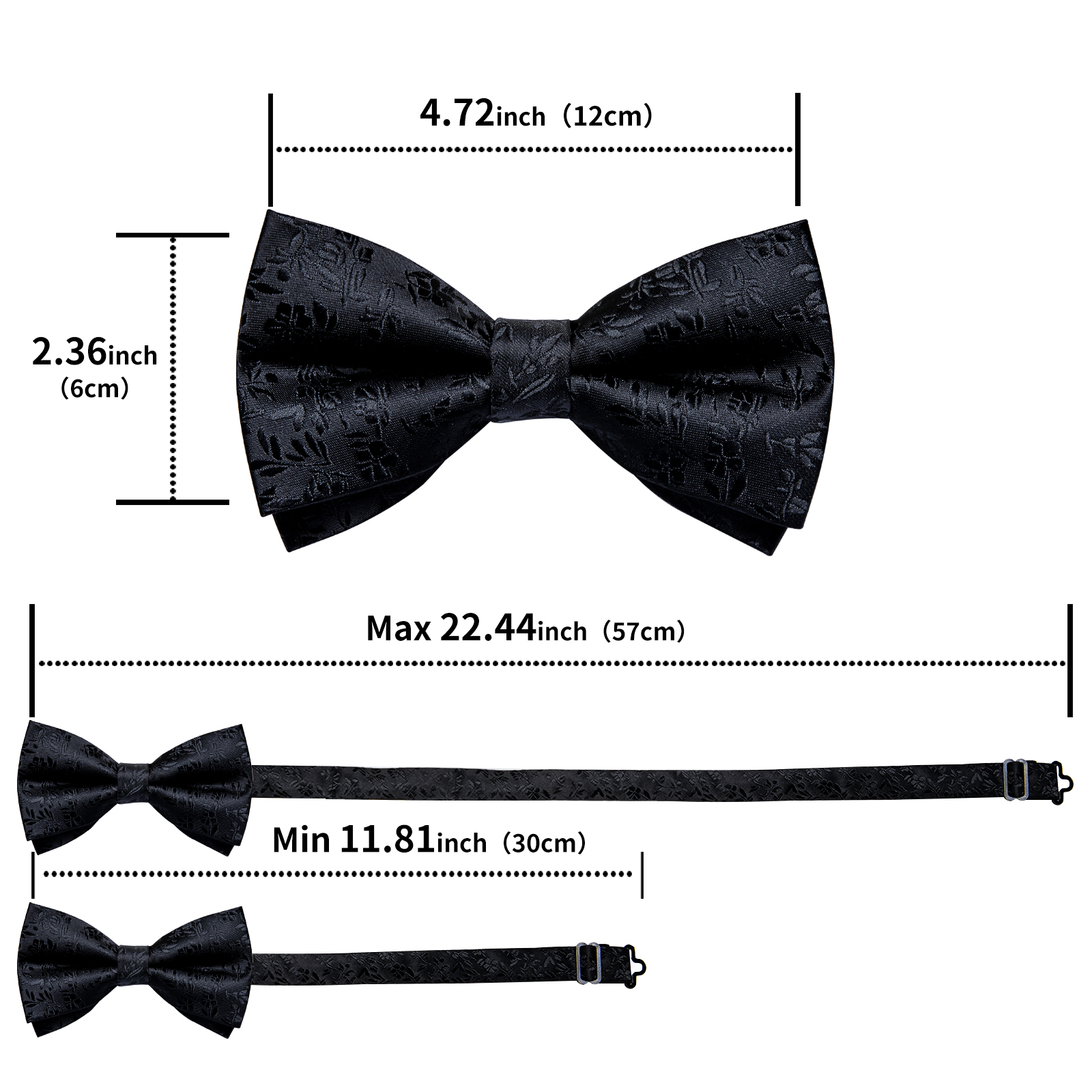 4Pcs Black Solid Floral Men's  - Men'S Grooming Set Gift 리뷰 및 가격