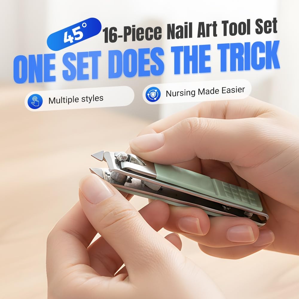 Manicure Set 16 in 1 Stainless - Men'S Grooming Essentials 리뷰 및 가격