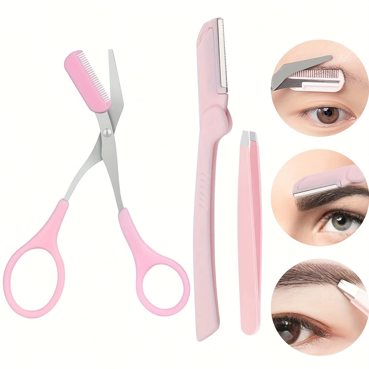 3pcs Set Eyebrow Kit For Women - Men'S Grooming Essentials 리뷰 및 가격